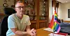 ENGSTELIG: HK-leder Christopher Beckham  vil ta kampen mot hatkriminalitet, men innrømmer at han er engstelig etter helgens angrep mot det skeive miljøet.