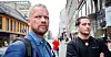 Daværende forbundssekretær i Transportarbeiderforbundet, Bjørn Anders Jonassen og Marius Kristiansen som var klubbleder i Elkjøp Distribusjon på vei inn til Riksmekleren under streiken ved Elkjøp Distribusjon i 2018. Streiken endte med at Elkjøp fikk tariffavtale. Et halvt år etter la de ned virksomheten og overlot arbeidsoppgavene til det som nå viser seg er kriminelle.