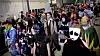 Om lag tusen mennesker deltok i cosplay-paraden på Lillestrøm. Mange liker å kle seg ut som karakterer fra spill, og derfor valfartet de til spillvaremessen.