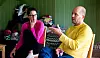 Maja og Simon Lotric ble permittert i mars. Det gikk 15 uker, og kanskje 15 uker til? Foto: Ylva Seiff Berge