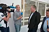 Forhandlingsleder for Parat, Jan Levi Skogvang intervjues av NRK.