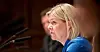 Socialdemokraterna, med Magdalena Andersson i spissen sitter for tiden i opposisjon.