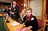 ADVARTE: LOs førstesekretær  Peggy Hessen Følsvik, LO-advokat Nina Kroken og NTLs forbundssekretær Leif Helland pekte på negative konsekvenser for arbeidstakerne ved å endre arbeidstida da de møtte Stortingets  arbeids- og sosialkomite.