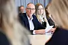 Torgeir Kroken under lønnsforhandlingene med HK i 2022.