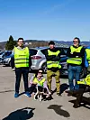 Lagerekspeditører i Toyota Logistics Services Norway AS. Fra venstre Preben Rand, Aila Linnerud, Martin Langeng, Pero Skauge Klausen og Rune Kenneth Rinseth.