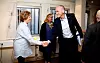 TARIFFSTART: Ruth Lindberg har gjort alt klappet og klart til å ta imot Samfo-direktør Torgeir Kroken og resten av de som skal forhandle om lønna og pensjonen til de ansatte i Coop.