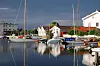 TYPISK TURISTSTED: Butikkene i Grimstad kan ha åpent på søndager, som de andre som har fått statusen «typisk turiststed».