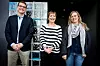 FELLES PROSJEKT: Partene i Plantasjen skal jobbe for å finne gode miljøtiltak. Fra venstre HR-sjef Jørgen Haukås, konserntillitsvalgt Birgit Lorentzen, og butikksjef Eli Torsrud.