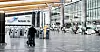 STILLE: Oslo Lufthavn er ikke å kjenne igjen i disse dager.