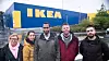 Fawsi Adem med Ikeas klubbstyre i 2018. Fv. Alejandra Berg, Kateryna Igoreva, Fawsi Adem, Paal Flatabø og John Thomas Suhr, avdelingsleder i Oslo/Akershus Handel og Kontor.