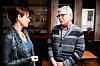 VIL SAMLE FINANSTROPPENE: Viktor Sæther ser gjerne at Postkom diskuterer sammenslåing med HKs leder Trine Lise Sundnes.