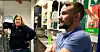 FORNØYDE: I dag er Kersti Landsvik og Adrian Nordås gode kolleger. Stemningen var langt mer anstrengt våren 2021.