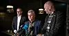 ENIGE: Riksmekler Mats Ruland (t.v.) bisto Fellesforbundets leder Jørn Eggum og administrerende direktør Stein Lier-Hansen i  Norsk Industri i lønnsoppgjøret.