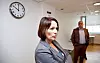 KLAR: Blir ikke HK-leder Trine Lise Sundnes og resten av delegasjonen enige med NHO under mekling, blir det streik fra lørdag.