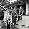 HYTTELIV I PÅ 60-TALLET: Hytta er fortsatt et populært feriemål for nordmenn.  Her fra Postfunksjonærenes feriehjem på Skiphelle i Drøbak i juli 1964.