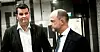 NHO-sjef Ole-Erik Almlid (til høyre) inviterer LO-leder Hans Christian Gabrielsen.
