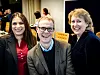 Nestleder Samra Akhtar i HK Norge, Kristjan Bragason, fungerende generalsekretær i IUF, og Elisabeth Hunter, administrerende direktør i Vinmonopolet, skal samarbeide for at ansatte i vinindustrien skal få bedre arbeidsforhold.