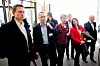 ELLE MELLE: Norsk Flygerforbunds generalsekretær Sigurd Løkholm, nummer to fra venstre, vet ennå ikke om organisasjonen vil velge å slå seg sammen med Vegard Elnans Parat (t.v), eller LO, her representert ved Peggy Hessen Følsvik og HKs leder Trine Lise Sundnes. Bildet er tatt ved en tidligere anledning.