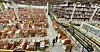 MEKTIGE FORHOLD: Lagrene til Amazon, eller «Fullfilment Centers» som de kalles, er digre. Her fra Tyskland.