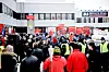 STOR STØTTE: De streikende på Bekken & Strøm fikk massiv støtte fra resten av fagbevegelsen.