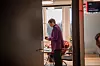 Nestleder Henriette Jevnaker i LO like før forhandlingene begynte med motparten Spekter onsdag.