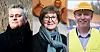 MEST INN PÅ KONTO: Jørn Eggum (f.v.), Mette Nord og Frode Alfheim ligger øverst på inntektslista - om du legger sammen lønn, styrehonorar og godtgjørelser.