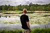 I naturen får Nordberg utløp for kontrollbehovet sitt: Turene loggføres, både på klokka og på en app på telefonen.