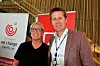 FAGORGANISERING ER BRA: Rigmor Heggdal fra HK er glad for at flyplassdirektør Aslak Sverdrup er så positiv til at de ansatte organiserer seg.