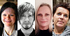 HAR STILT KRAV: Hovedtillitsvalgt Margit Wik i Coop Nordland, Ståle Simonsen i Coop Midt-Norge, Ann Kristin Heggdal i Coop Nordvest og Anne Svendsvoll i Coop Sørvest har stilt krav om full ønn under sykdom i lokale forhandlinger, men fått nei. Nå venter de på at HK skal ta sakene videre.