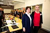 MÅ TIL MEKLING: Runa Opdal Kerr, forhandlingsleder og direktør for arbeidsgiverområdet i Finans Norge, og Peggy Hessen Følsvik, første nestleder i LO.