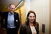 ENIGE: Forhandlingslederne Torgeir Kroken i Samfo og Trine Lise Sundnes i HK måtte til riksmekleren for å kunne enes om innholdet i tariffavtalen til de butikkansatte i Coop. Her fra forhandlingene i april.