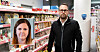 IKKE GODT NOK: Medlemmene er ikke fornøyd med årets lønnsoppgjør i varehandelen. Det mener Annette Rud Jensen, leder i Hedmark HK (innfelt) og Espen Berntsen, leder i Vestlandet HK.