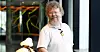 FAKE FOTO: Hvem er dette? Det er, *kremt*, en hybrid mellom KI-ekspertene Torgeir Waterhouse, John Krogstie og Jim Tørresen. Foto av dem er matet inn i KI-bildetjenesten Midjourney og slått sammen via algoritmer. Du vil se bildene i sin ekte versjon i artikkelen.