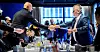 MØTES I AUGUST: Leder Stein Lier-Hansen i Norsk Industri (t.v.) og leder Jørn Eggum i Fellesforbundet.
