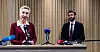 Peggy Hessen Følsvik møtte næringsminister Jan Christian Vestre (Ap) i dag. Arkivfoto fra forrige møte forrige uke.