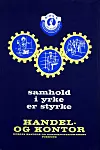 TANNHJUL I MASKINERIET: Ingen av HK-plakatene i artikkelen er større enn et A4-ark. Det gjelder også denne som verken er datert eller signert.