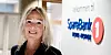 FORNØYD: Cecilie Wirkola, tillitsvalgt i Sparebank1 Nord-Norge, er fornøyd med at ingen blir sagt opp når 16 lokalkontorer legges ned.