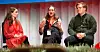 OVERLEVENDE: Elin L'estrange, Ina Libak og Gaute Børstad Skjervø deltok i en panelsamtale om 22. juli på HKs landsmøte.