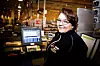 DATASKJERM?: Er skjermen på kasseapparatet Wenche Mattson betjener en dataskjerm som gir henne rett til gratis briller? Det skal Direktoratet for Arbeidstilsynet avgjøre.