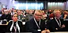 På forrige LO-kongress satt Sissel Skoghaug og Jørn Eggum ved siden av hverandre. Nå har de havnet på hver sin side i striden om ny AFP.