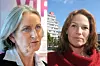 HK-leder Trine Lise Sundnes (t.h) og Virke-direktør Vibeke Hammer Madssen går sammen med Coop mot søndagsåpne butikker.
