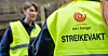 STREIKEVAKT: I 2023 streika HKs medlemmer i lønnsoppgjøret mellom LO og NHO.