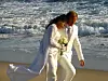 Den store kjærligheten: I 2015 giftet Lone Hagelund seg med sin tidligere lærer ved Norges idrettshøgskole, Sigmund Loland, på stranda i Santa Monica i California.