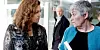 NHO-direktør Kristin Skogen Lund (t.v.) og LO-leder Gerd Kristiansen er enige om at lønnsoppgjøret må bli moderat. -Det betyr ikke nødvendigvis 0, sier Gerd Kristiansen.