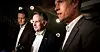 Nå er de enige: Norsk Industri-sjef Harald Solberg til venstre, riksmekler Mats Ruland i midten og Fellesforbundet-leder Christian Justnes til høyre.
