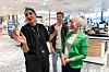 TRN-tillitsvalgt Rozina Nazar (t.v.) er glad for å få støtte av SV.