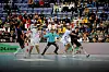 FAVORITT: Selv om Barcelona er et storlag, var det først og fremst Elverum-fans til stede i Håkons Hall. Keeper: Emil Kheri Imsgard.