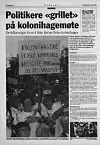 KOLONIHAGESAKEN: Med jevne mellomrom dukker diskusjonen opp om Oslo trenger kolonihager eller om tomtene bør brukes til boliger. Her fra Dagsavisen i 1999.