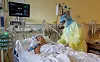 I RESPIRATOR: Berith Lykseth lå nesten to uker i respirator etter at hun ble smittet av korona på jobben. Som første covid-19-pasient på Kongsvinger sykehus ble det meste forsøkt etter at hun ble lagt inn.