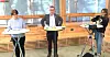 DIGITAL KONFERANSE: Broen til framtiden ble i år arrangert digitalt. Her er Berit Hagen Agøy, internasjonal direktør i Mellomkirkelig råd for Den norske kirke, Christopher Beckham, forbundsleder i Handel og Kontor og ordstyrer Sofie Nordvik fra KFUK-KFUM Global.